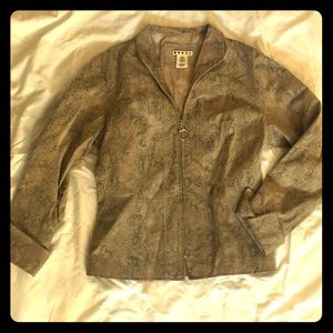 Snakeskin jacket